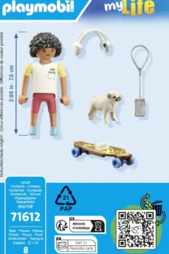 ADOLESCENT AVEC CHIEN - 71612