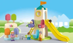 AIRE DE JEUX AVEC TOBOGGAN GEANT JUNIOR - 71703