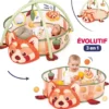 AIRE D'EVEIL PANDA ROUX