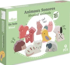ANIMAUX SONORES LES ANIMAUX FAMILIERS - SARAH BETZ