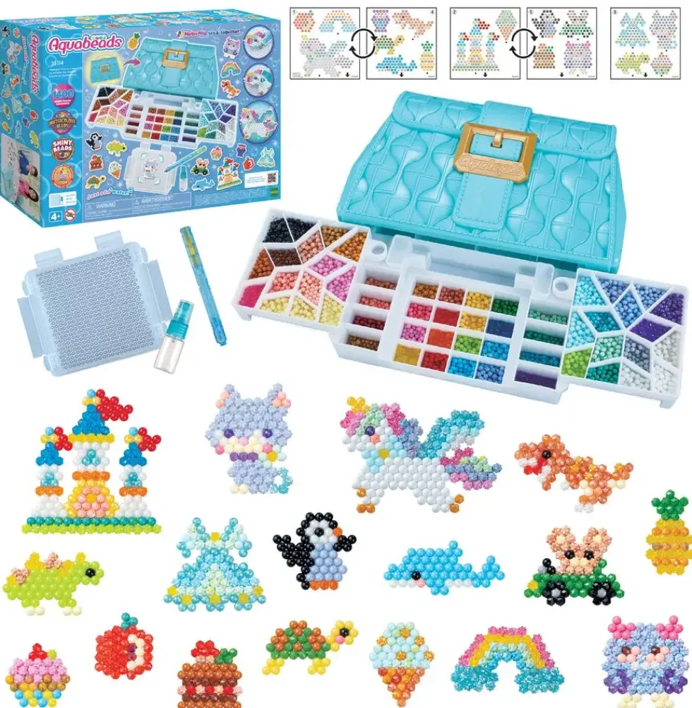 AQUABEADS -LA MALLETTE DES CREATIFS