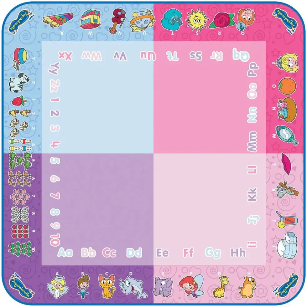 AQUADOODLE - TAPISCLASSIQUE ROSE