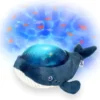 AQUA DREAM VEILLEUSE PROJECTEUR BALEINE POILS LONGS
