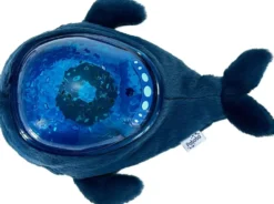 AQUA DREAM VEILLEUSE PROJECTEUR BALEINE POILS LONGS