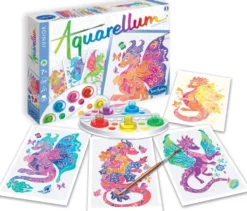 AQUARELLUM JUNIOR - COFFRET DRAGONS DES 4 SAISONS