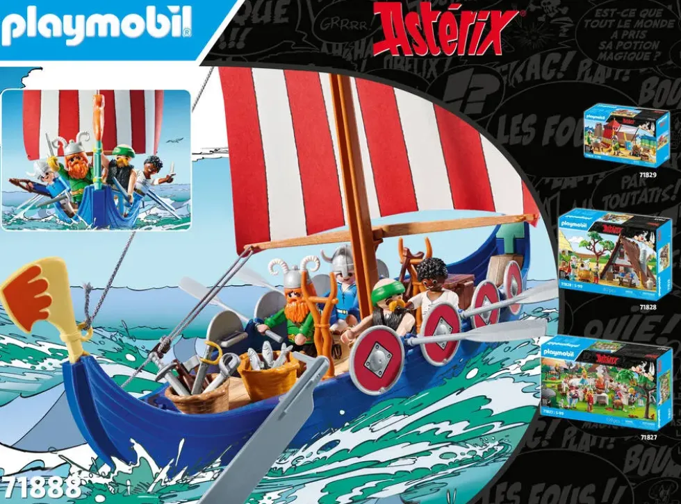 ASTERIX : BATEAU DES PIRATES - 71888