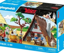 ASTERIX : HUTTE D'ASTERIX AVEC PANORAMIX - 71828