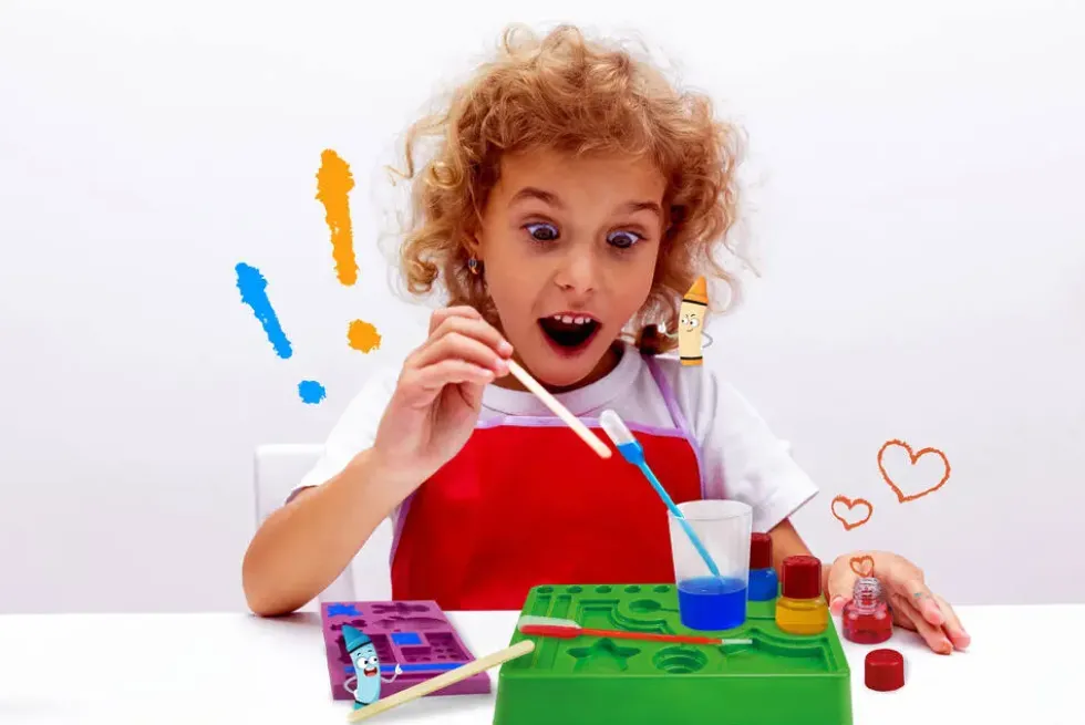 ATELIER DE FABRICATION DE CRAYONS