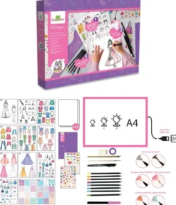 ATELIER STYLISTE AVEC TABLETTE LUMINEUSE