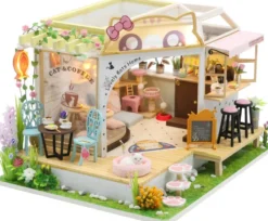 AU BONHEUR DES CHATS - MAISON MINIATURE A CONSTRUIRE