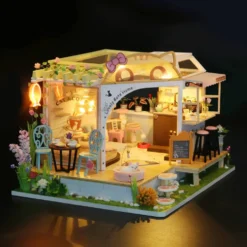 AU BONHEUR DES CHATS - MAISON MINIATURE A CONSTRUIRE
