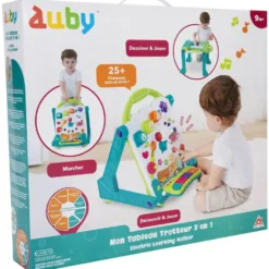 AUBY - MON TABLEAU TROTTEUR 3 EN 1