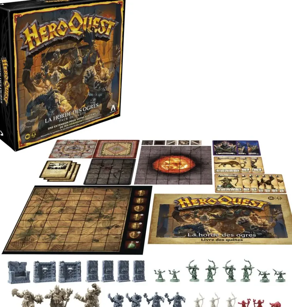 AVALON HILL - HEROQUESTPACK DE QUETE LA HORDEDES OGRES