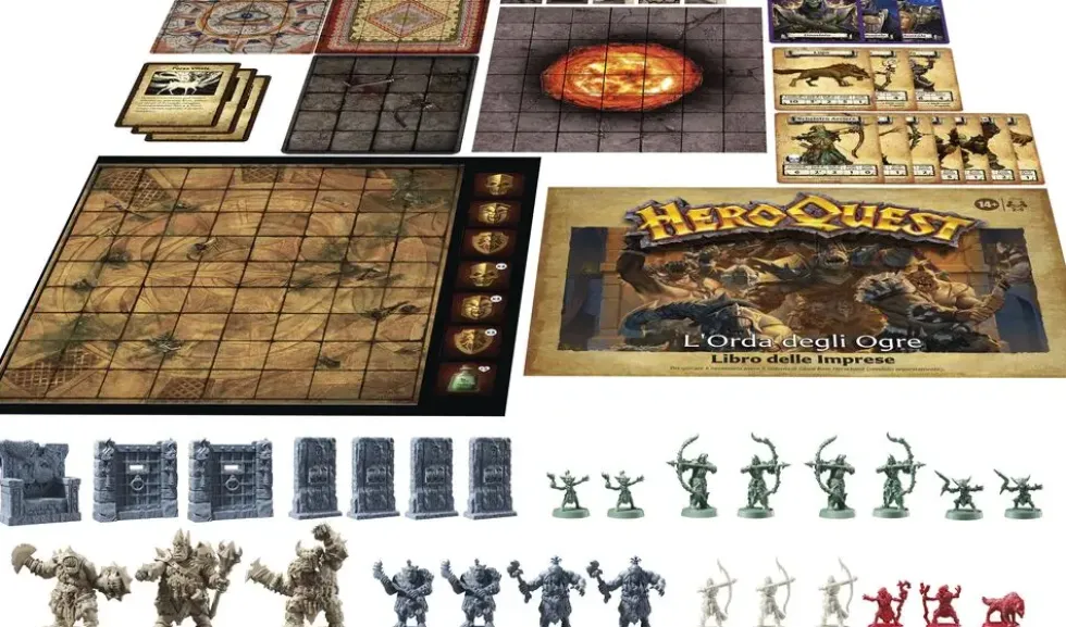 AVALON HILL - HEROQUESTPACK DE QUETE LA HORDEDES OGRES