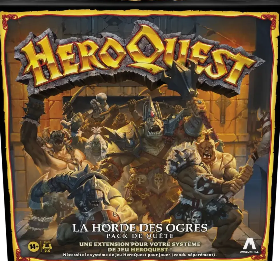 AVALON HILL - HEROQUESTPACK DE QUETE LA HORDEDES OGRES