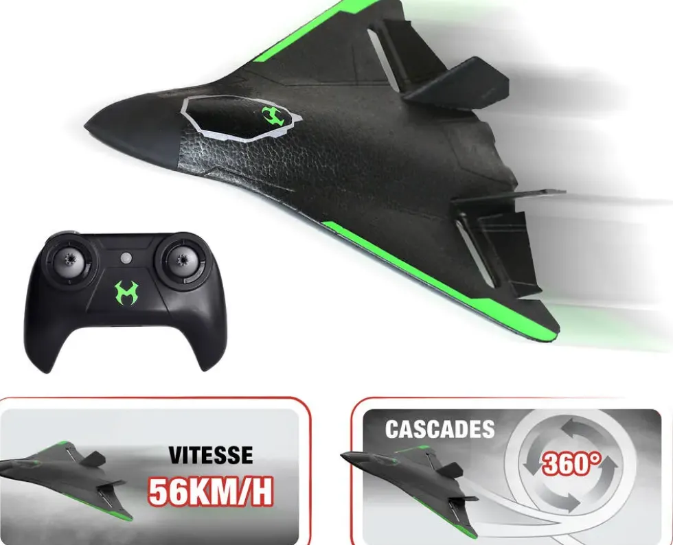 AVION RADIOCOMMANDEVECTOR JET