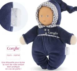 BABIDOUX MARINE REVES D'ETOILES20 CM - COROLLE MON DOUDOU