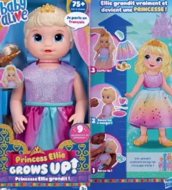 BABY ALIVE - PRINCESSE ELLIE GRANDIT