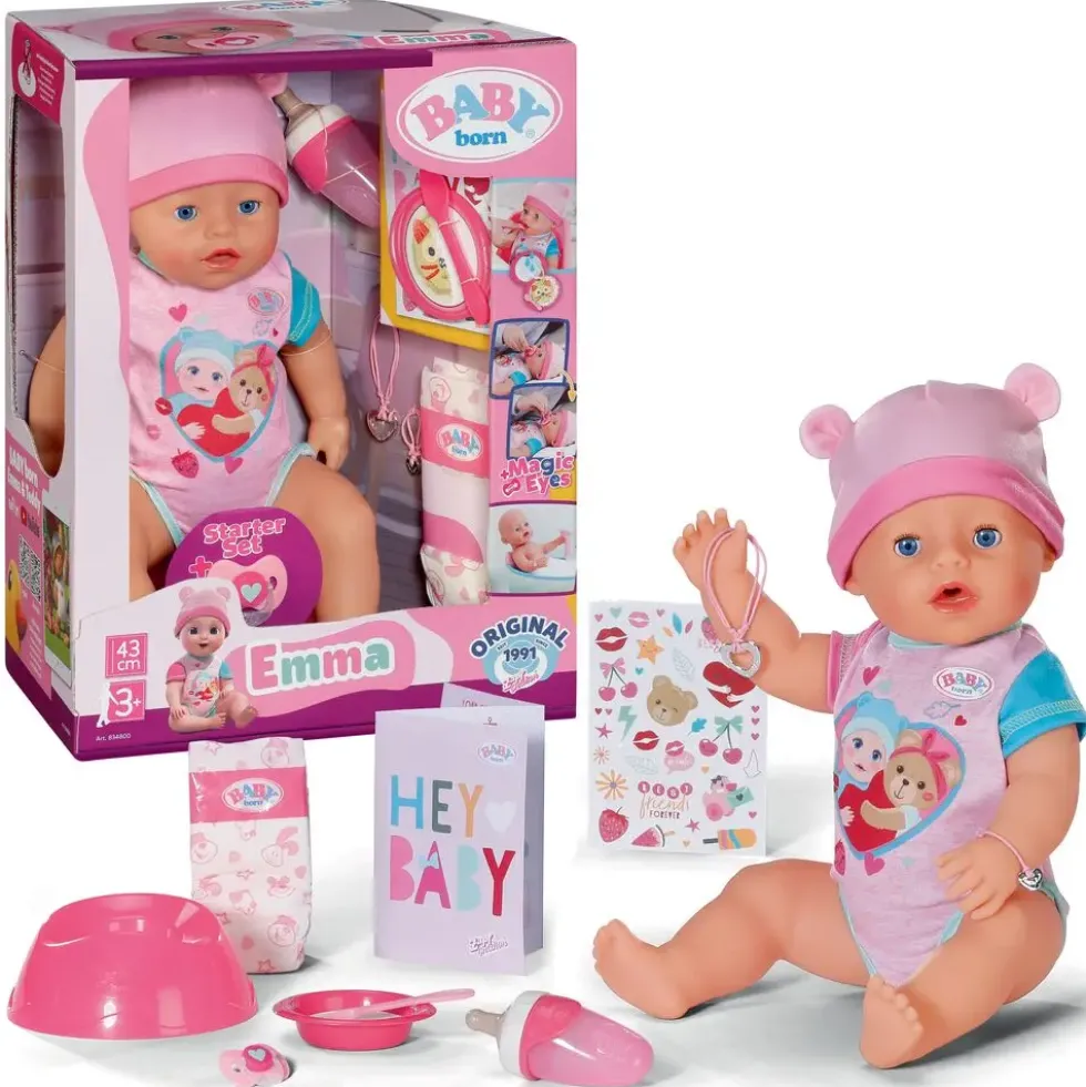 BABY BORN - POUPON EMMA 43 CM