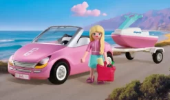 BARBIE CABRIOLET & SCOOTER DE MER 72123