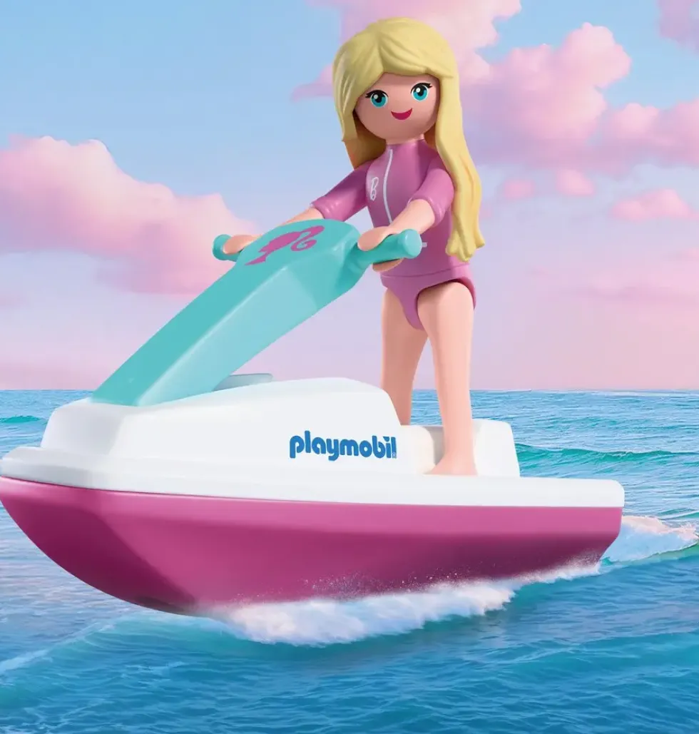 BARBIE CABRIOLET & SCOOTER DE MER 72123