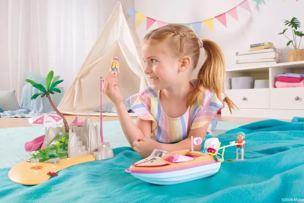 BARBIE CABRIOLET & SCOOTER DE MER 72123