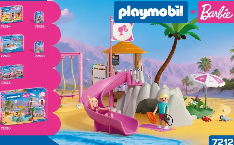BARBIE CAFE DE PLAGE MALIBU 72121
