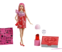 BARBIE® - COFFRET CADEAU SURPRISE GALA ENCHANTE GLAM ROUGE
