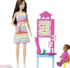BARBIE - COFFRET POUPEE MAITRESSE D ECOLE