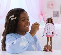 BARBIE CUTIE REVEAL POUPEE LAPIN BLEUE
