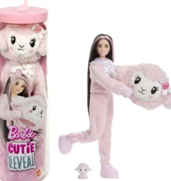 BARBIE CUTIE REVEAL- POUPEE MOUTON ROSE