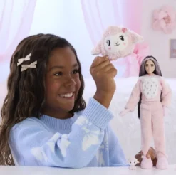 BARBIE CUTIE REVEAL- POUPEE MOUTON ROSE