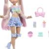 BARBIE DREAM BESTIES SKATE PARTY - POUPEE BARBIE MALIBU ROLLER