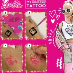 BARBIE MY GLITTER TATTOO