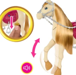 BARBIE MYSTERIES : THE GREAT HORSE CHASE - CHEVAL A FONCTIONS
