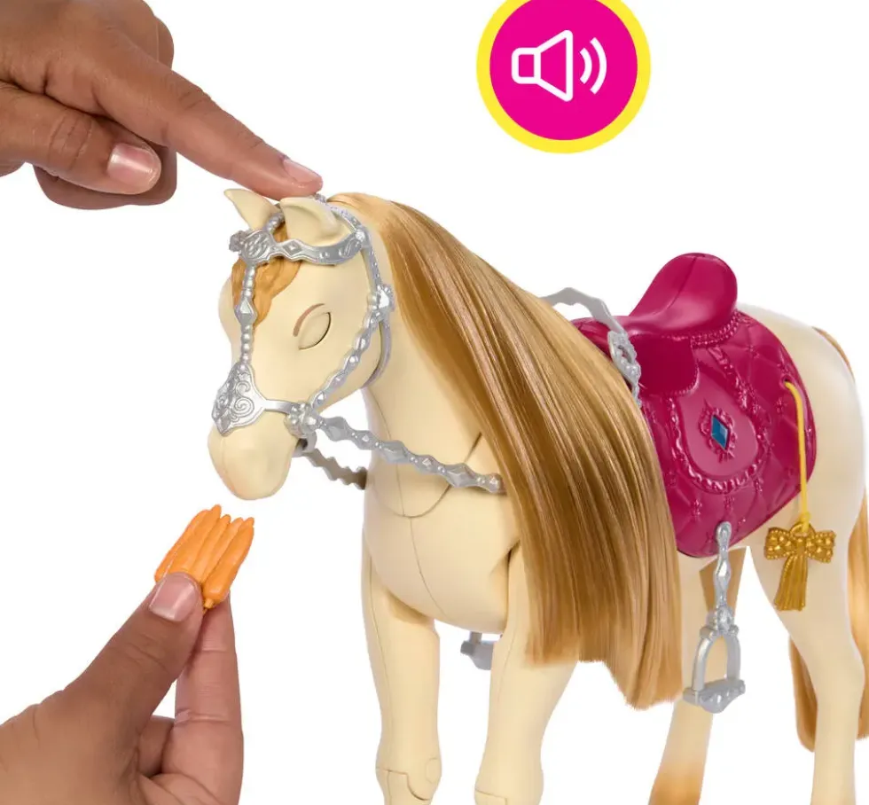 BARBIE MYSTERIES : THE GREAT HORSE CHASE - CHEVAL A FONCTIONS