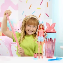 BARBIE POP REVEAL POUPEE CHATON ROSE