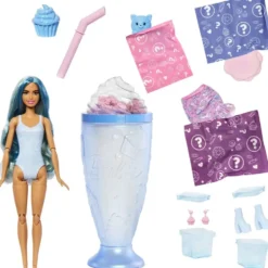 BARBIE® POP REVEALPOUPEE GOURMANDISE BLEUE