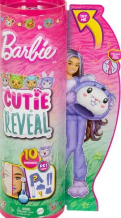 BARBIE® - POUPEE BARBIE CUTIE REVEAL - LAPIN KOALA