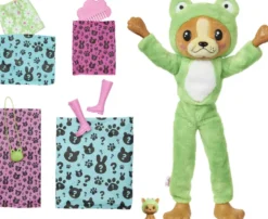 BARBIE® - POUPEE BARBIE CUTIE REVEAL - CHIEN GRENOUILLE
