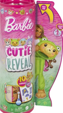 BARBIE® - POUPEE BARBIE CUTIE REVEAL - CHIEN GRENOUILLE