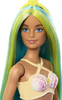BARBIE - POUPEE BARBIE SIRENE BLEU