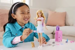 BARBIE - POUPEE COFFRET MALIBU EN VOYAGE