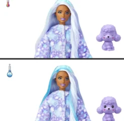 BARBIE- POUPEE CUTIE REVEAL CANICHE