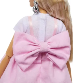 BARBIE - POUPEE DELUXE STYLE ROBE ROSE BONBON