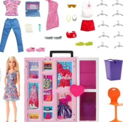 BARBIE - POUPEE ET SON MEGA DRESSING
