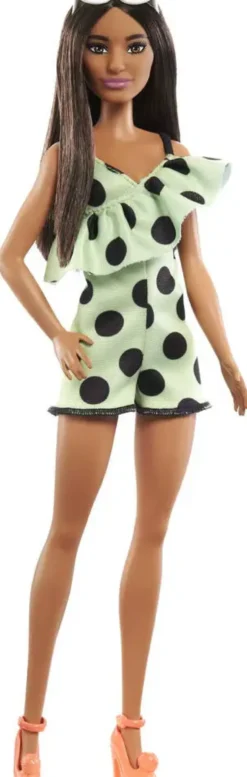 BARBIE - POUPEE FASHIONISTA COMBI VERTE