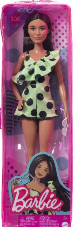 BARBIE - POUPEE FASHIONISTA COMBI VERTE
