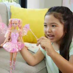 BARBIE - POUPEE FEE COULEURS MAGIQUES