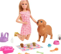 BARBIE - POUPEE NAISSANCE DES CHIOTS
